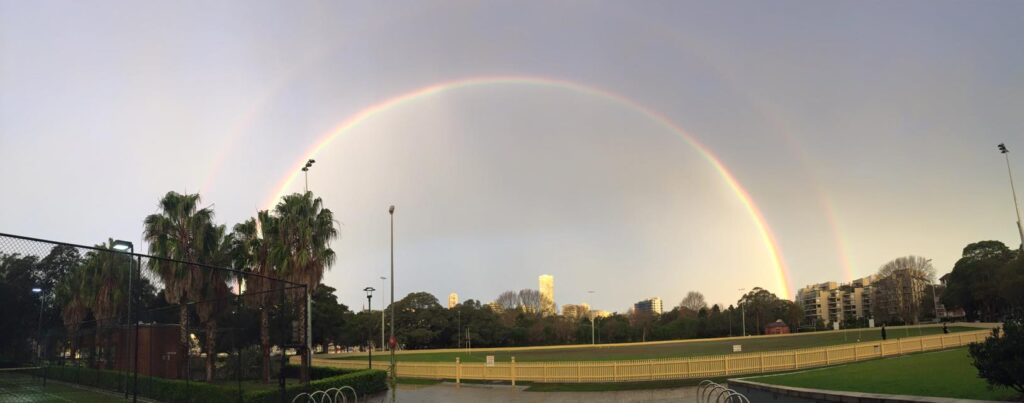 Catch the pot of gold at the end of the rainbow at Rushcutters Bay Tennis