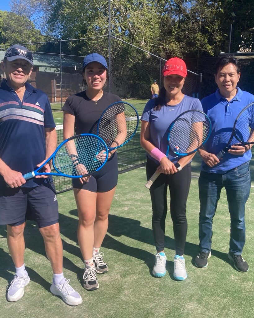 Best social tennis near Sydney harbour?