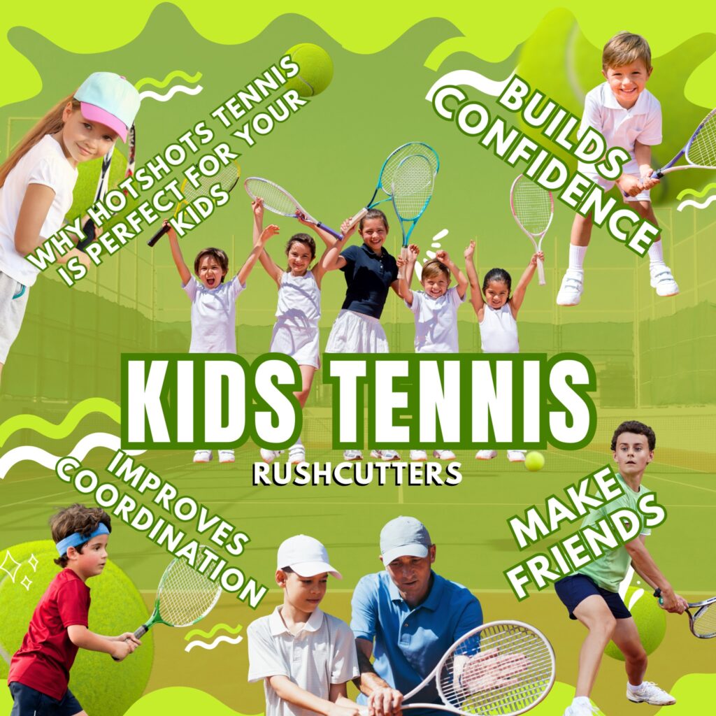 Where can kids learn tennis near me with a free trial?